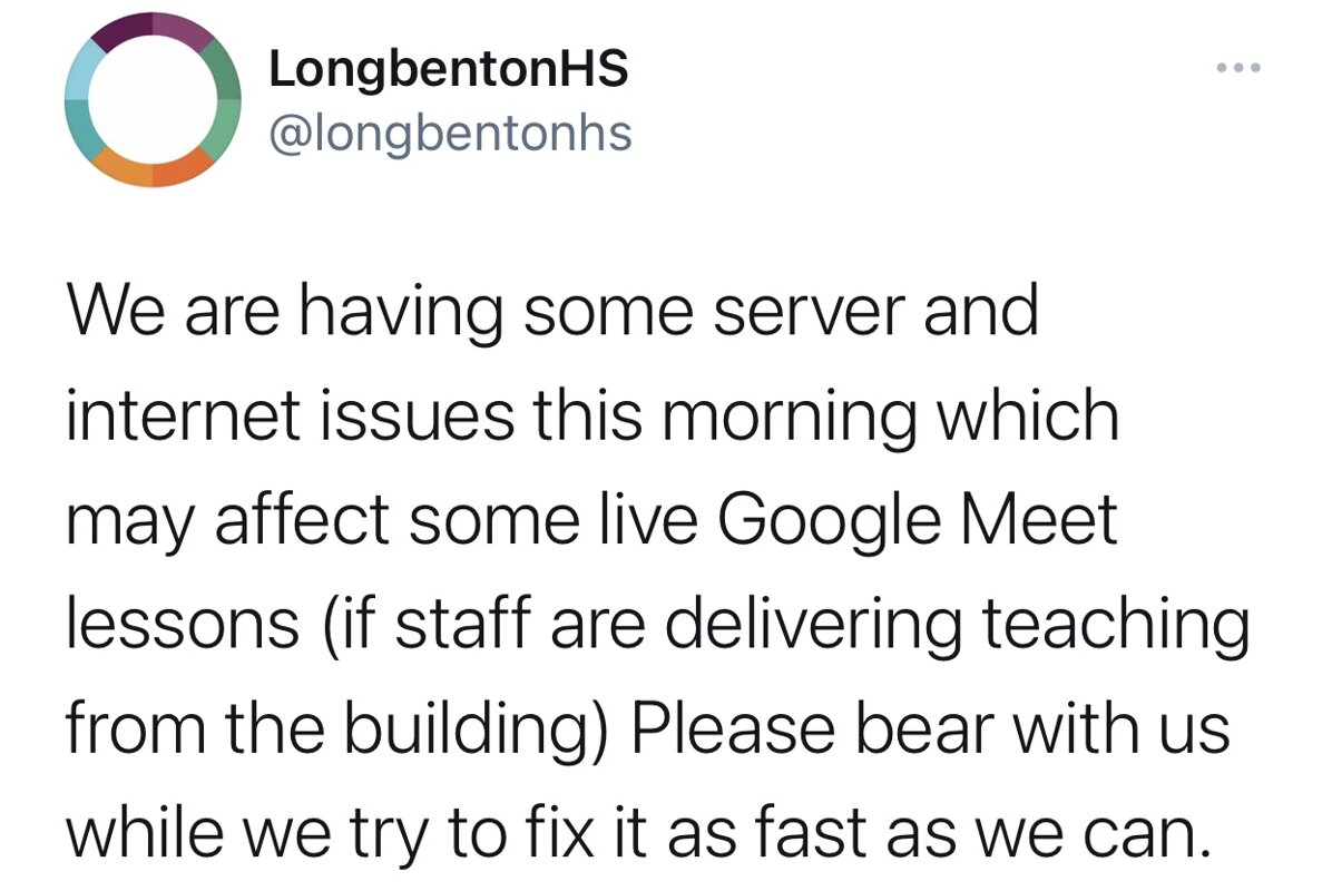 Image of Internet/Server issues Monday 1st February