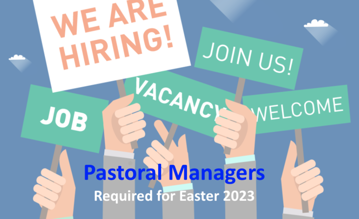 Image of Work with us: Pastoral Managers required for April 2023