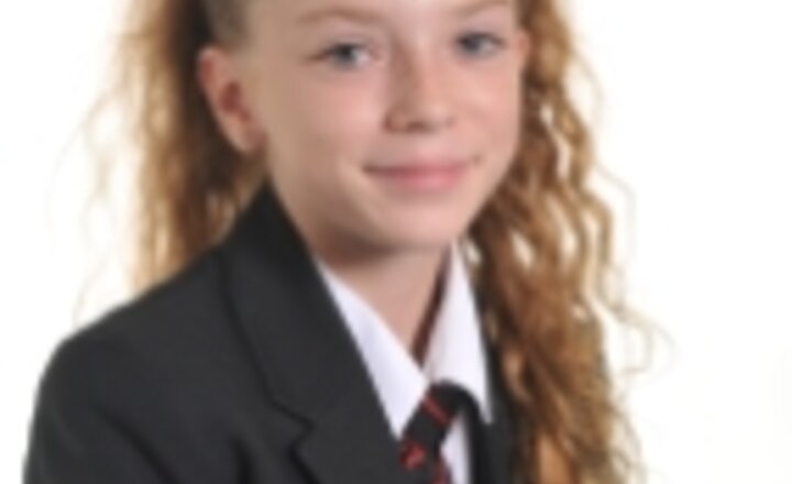 Image of Lucy Collins – Y7 – chosen to represent North Tyneside